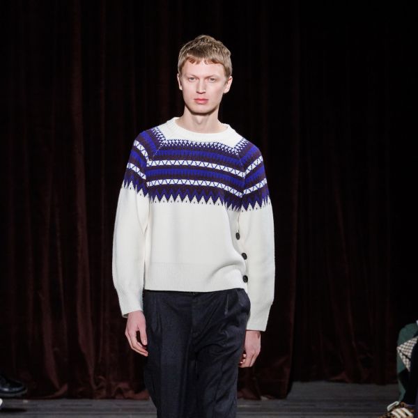 Mist Fair Isle Jumper