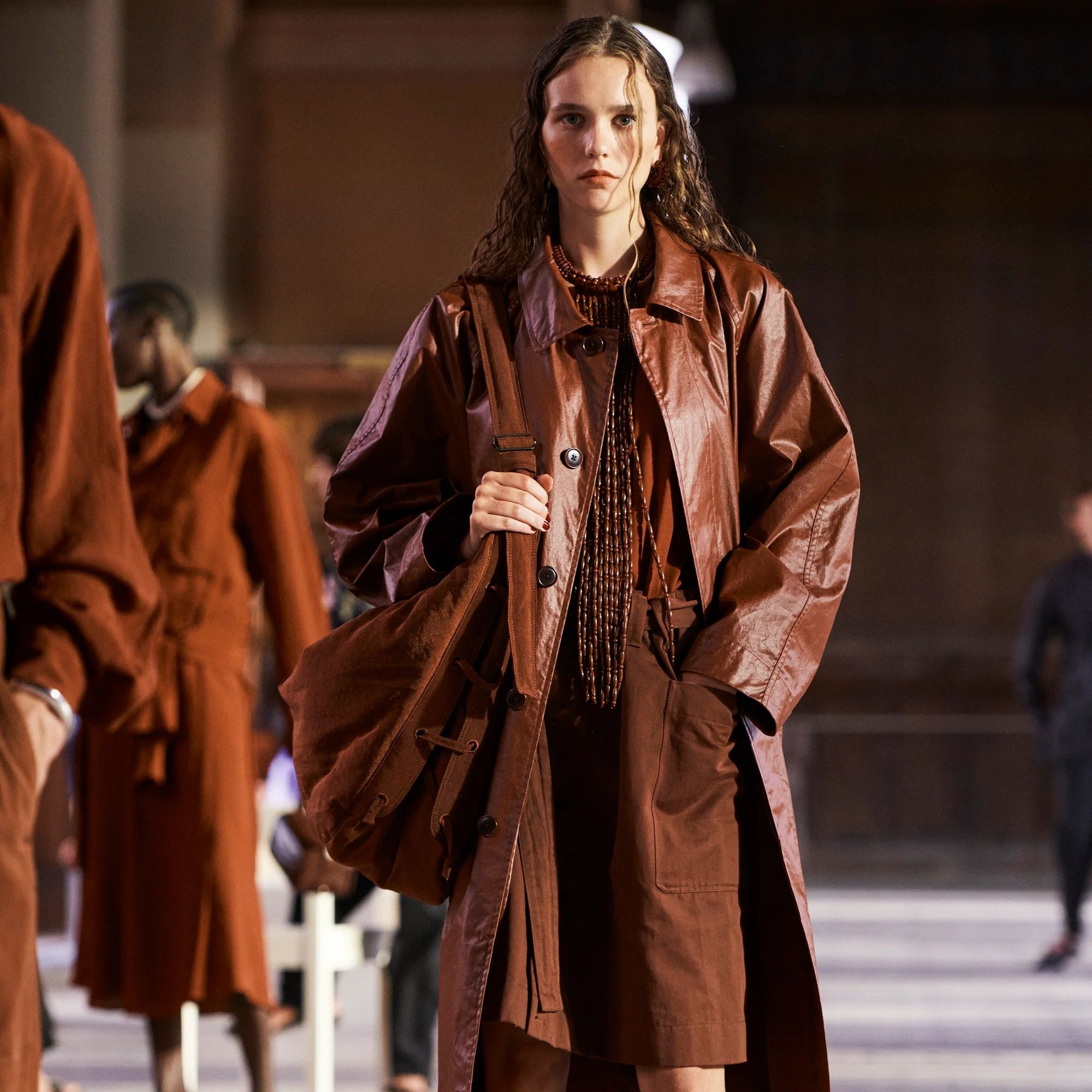 IMPERMÉABLE À CEINTURE