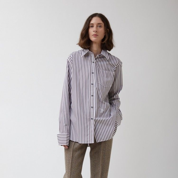 Classic Striped Pocket Shirt