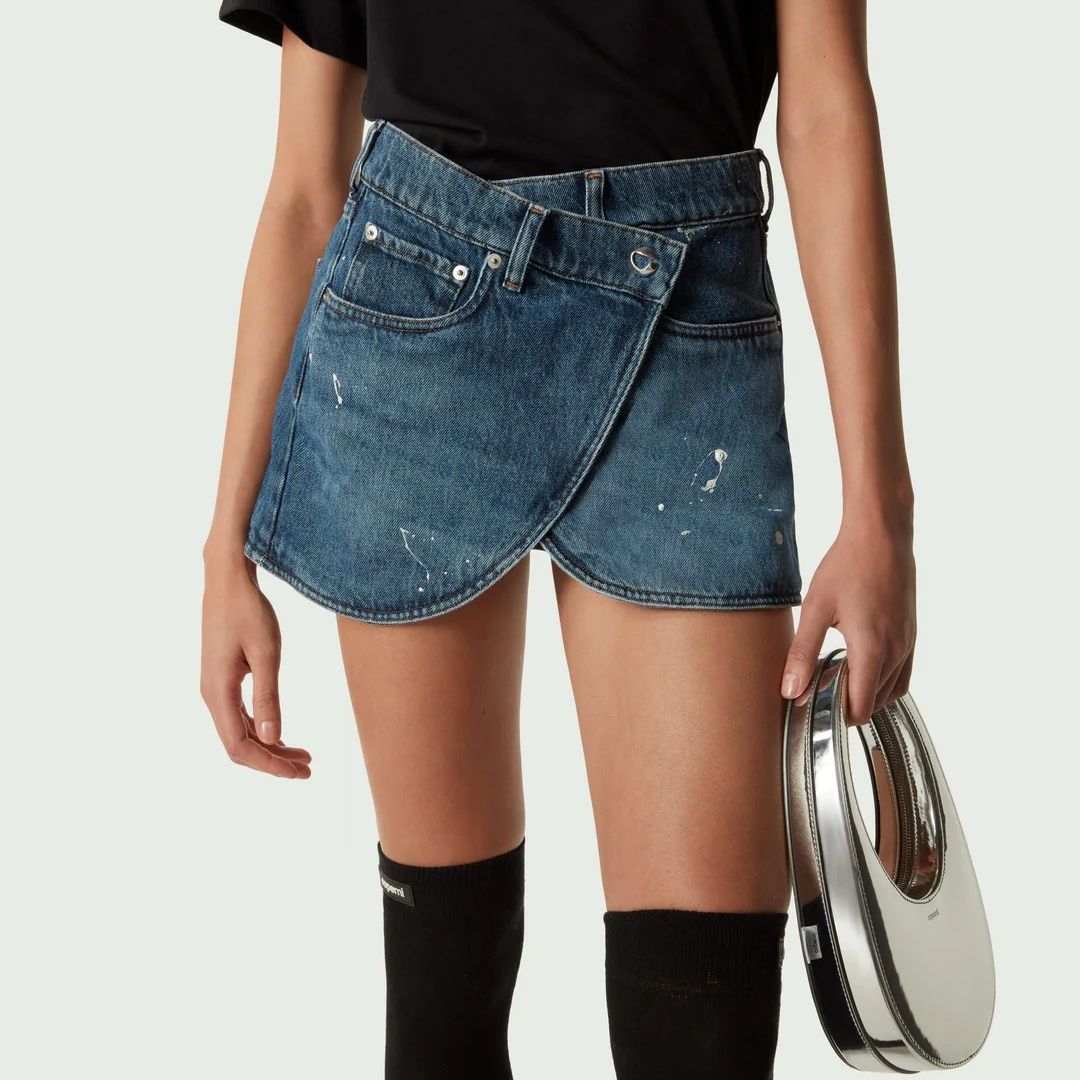 Denim Mini Skirt