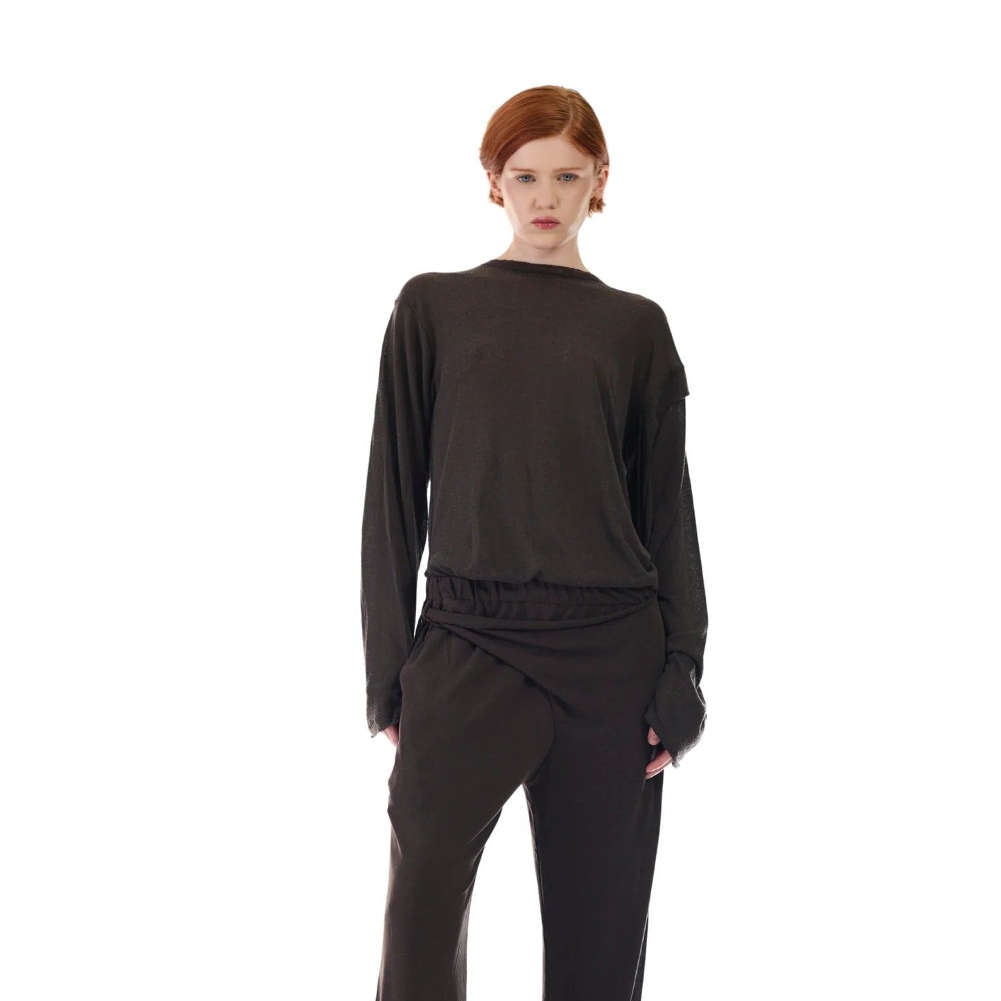 Deconstructed Linen Longsleeve