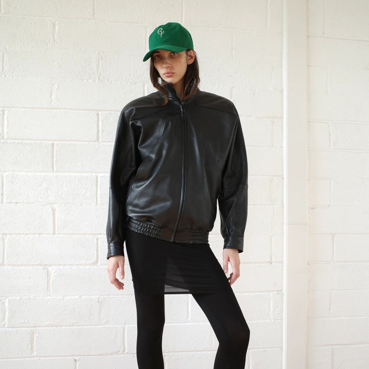 Batwing Leather Jacket