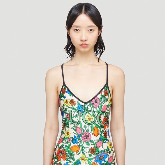 Floral Print Swimsuit