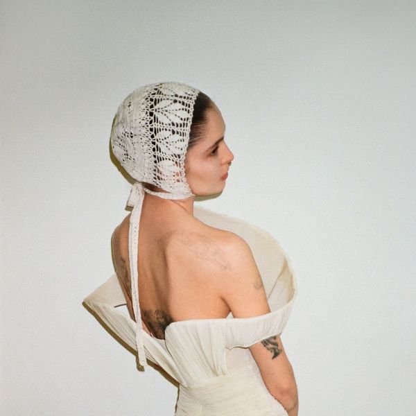 Crochet bonnet