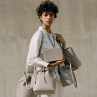 Saffiano Double Zip Crossbody