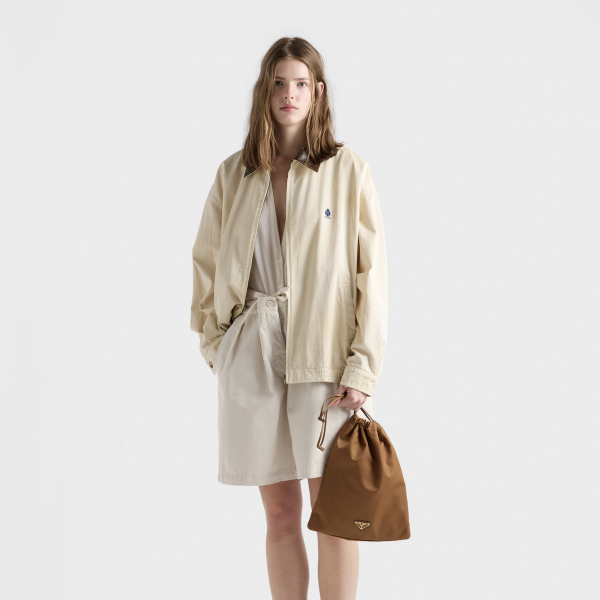 Blouson en gabardine