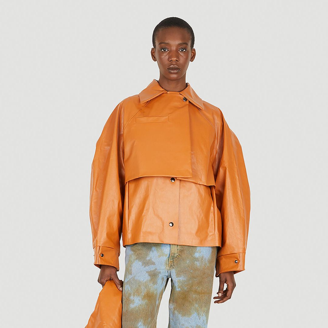 Pilot Coat in Orange