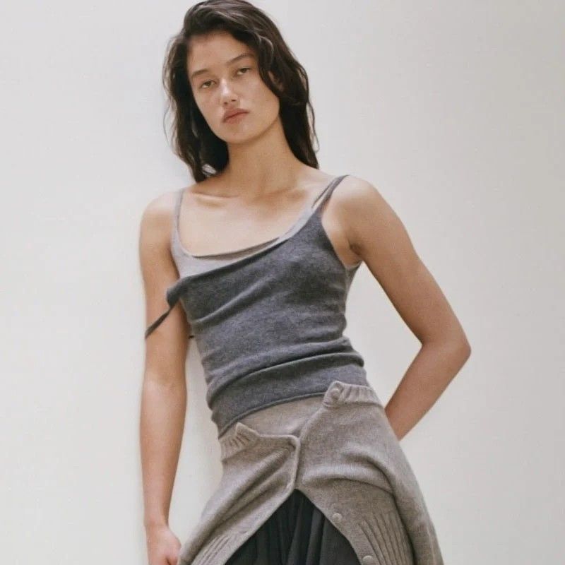 Merino Wool Slim Tank 