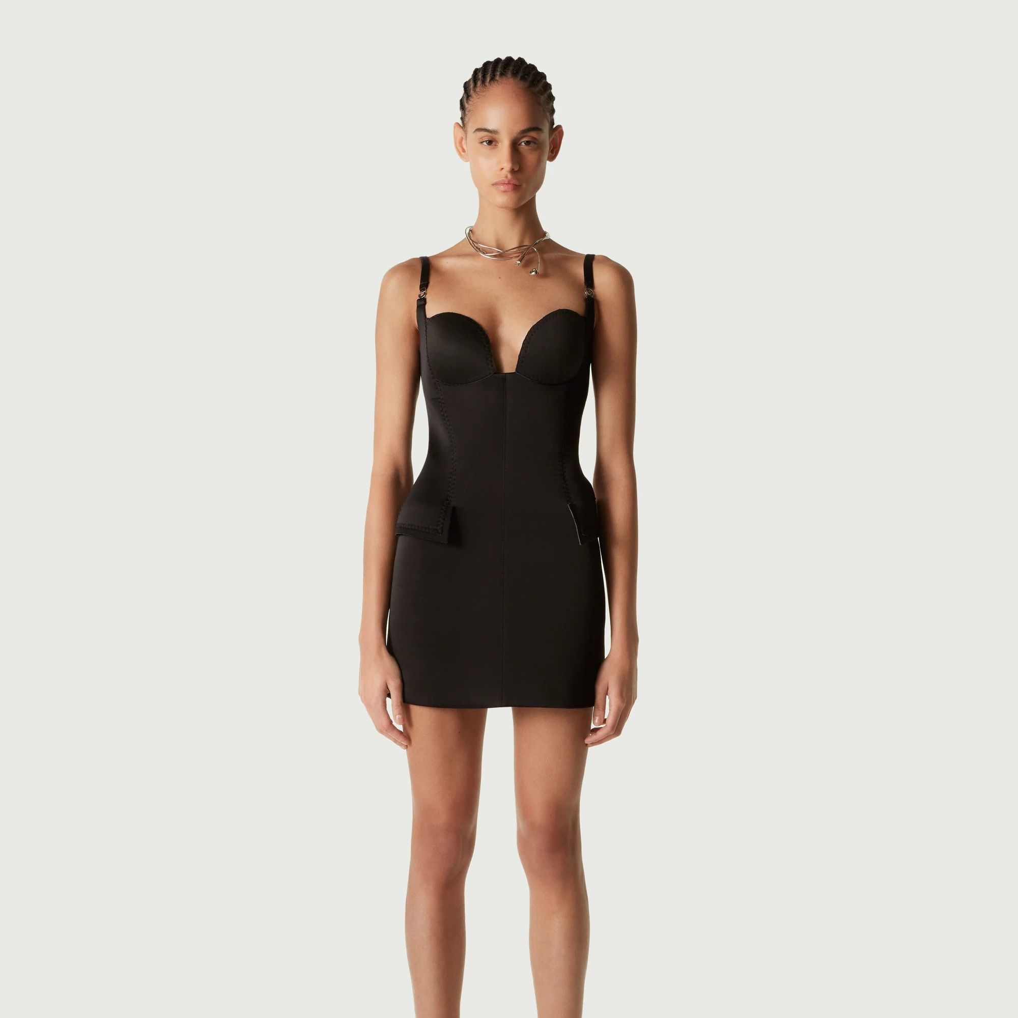 Cup Strap Dress
