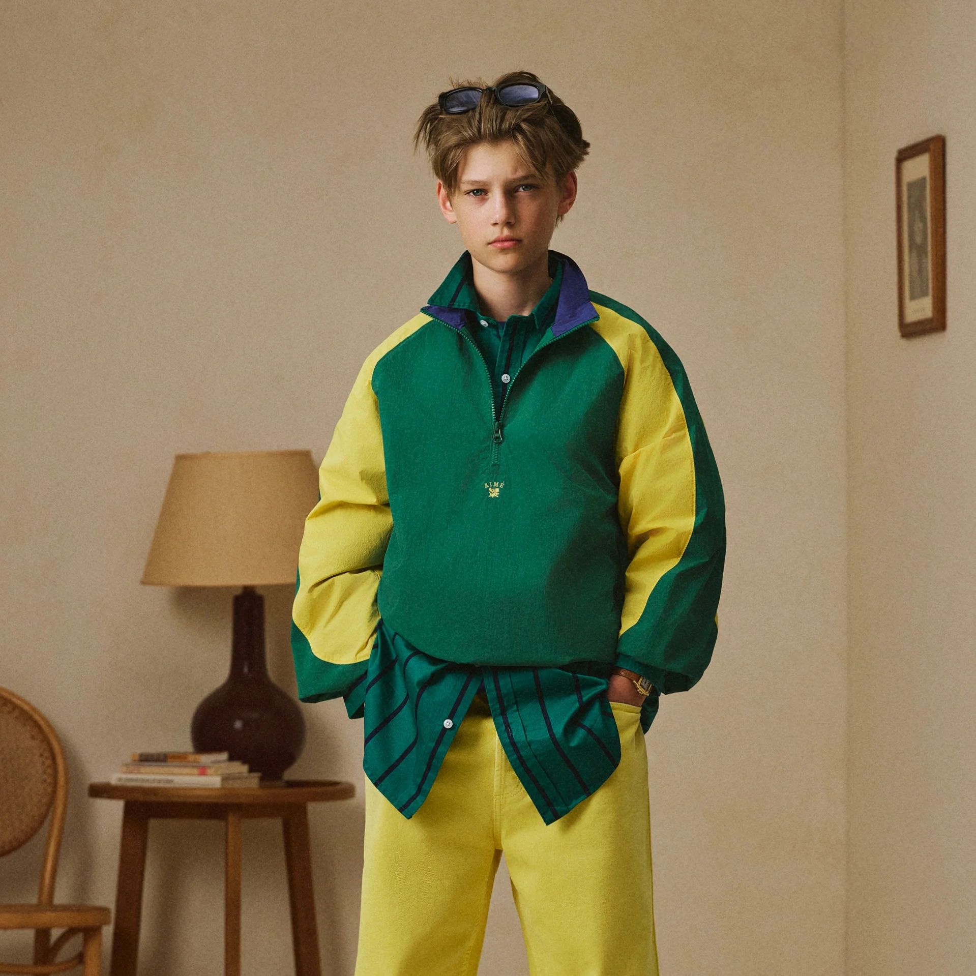 Crest Nylon Half-Zip Pullover