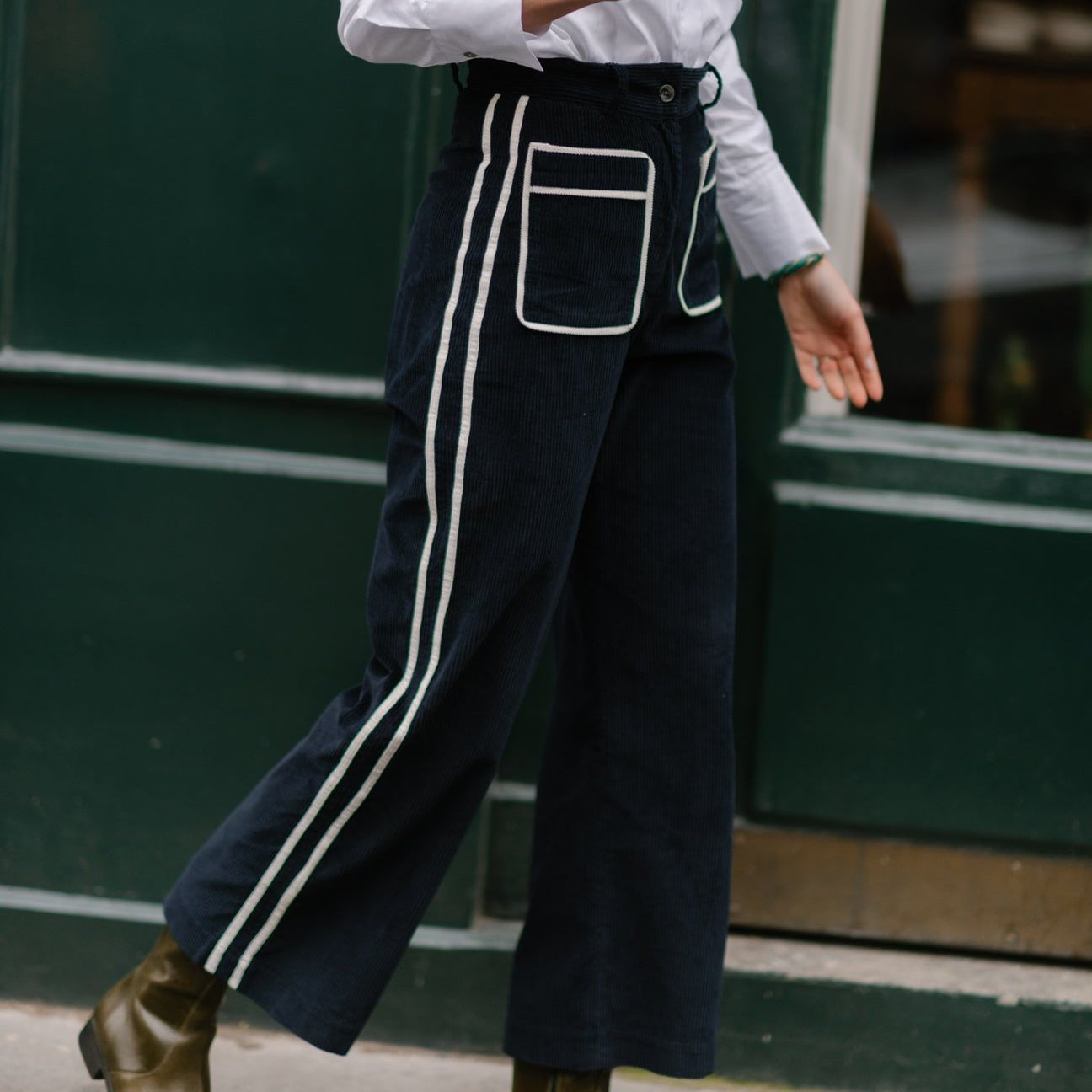 NIZA PANTS NAVY