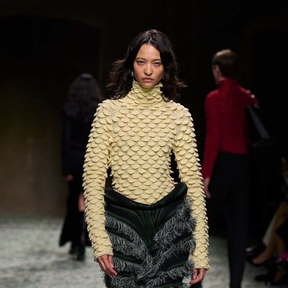 Pull En Laine Fish Scale